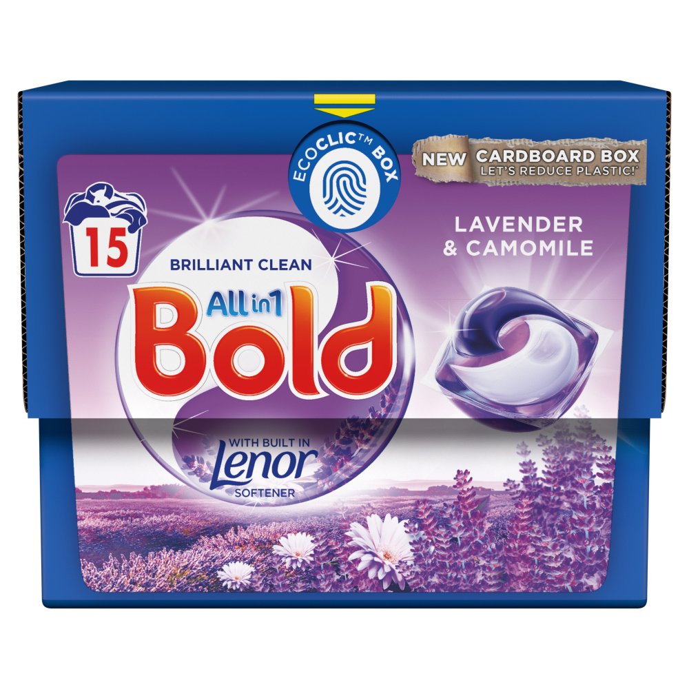 Bold All-in-1 PODS® Washing Capsules x 15