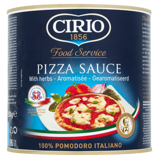 Cirio Food Service Pizza Sauce with Herbs 2550g