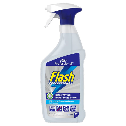 Flash Professional F2 Disinfecting Cleaning Spray 750ML