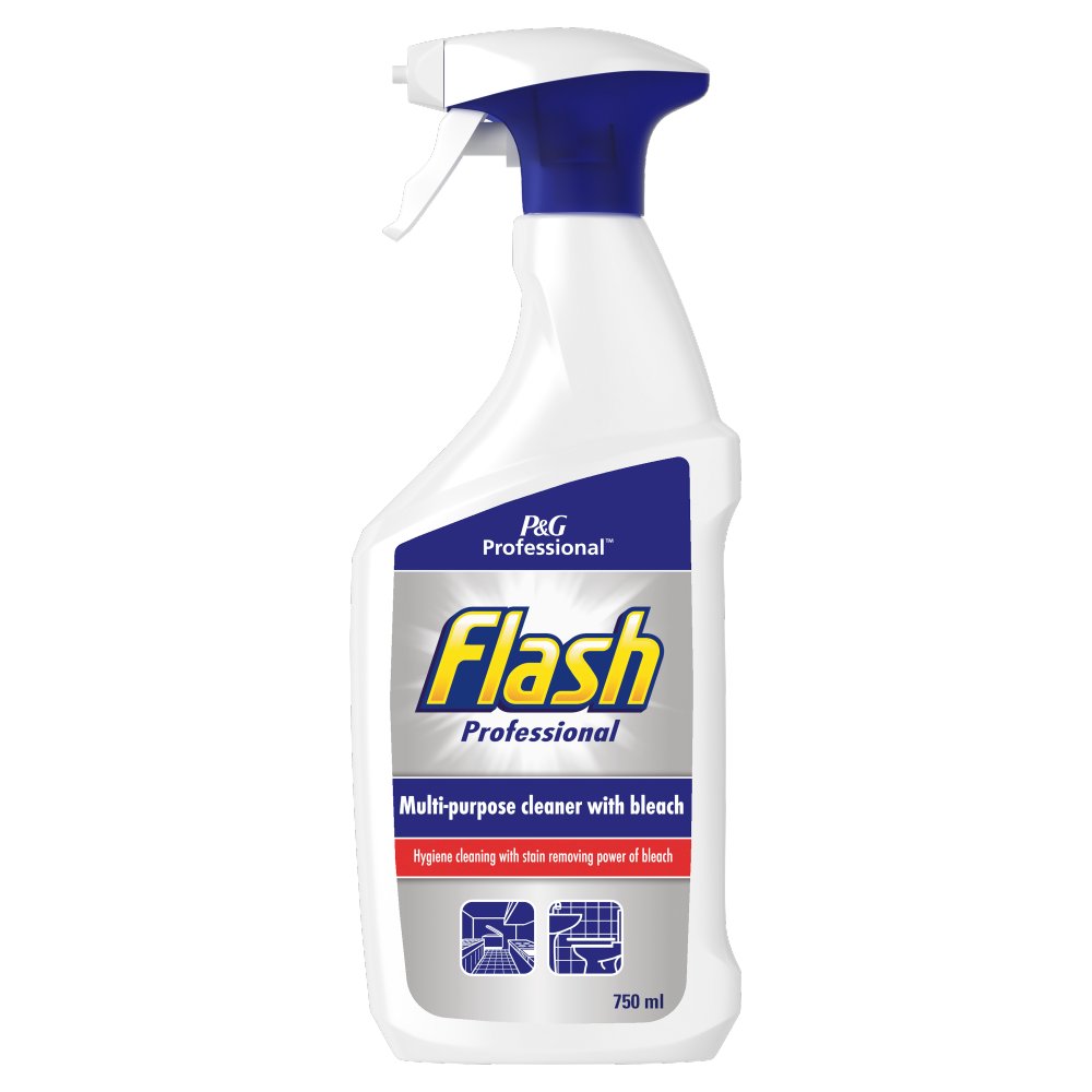 Flash Professional Multi-Purpose Cleaner With Bleach 750ML