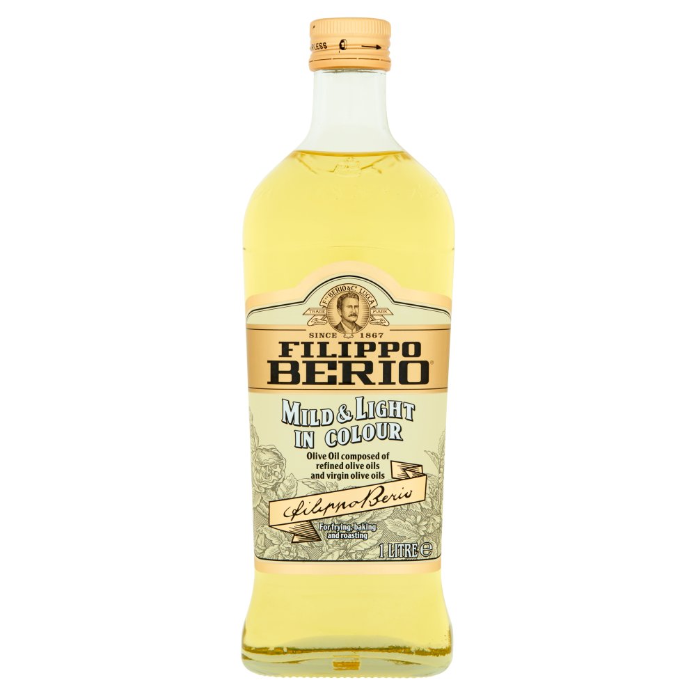Filippo Berio Mild & Light in Colour Olive Oil 1Litre