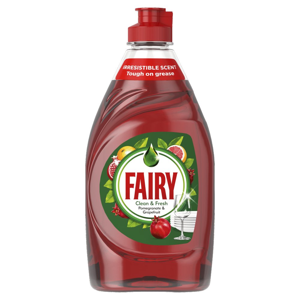 Fairy Clean & Fresh Washing Up Liquid Pomegranate & Grapefruit 383ml