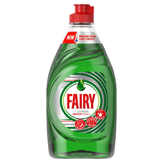 Fairy Platinum Quickwash Original Washing Up Liquid 320ml