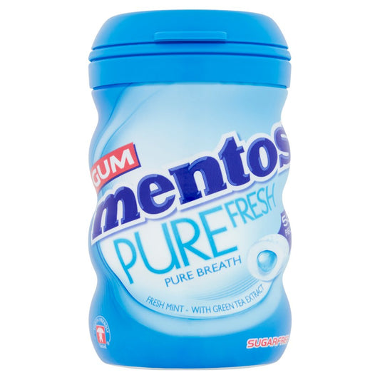 Mentos Gum Pure Fresh Freshmint 50 Pieces 100g
