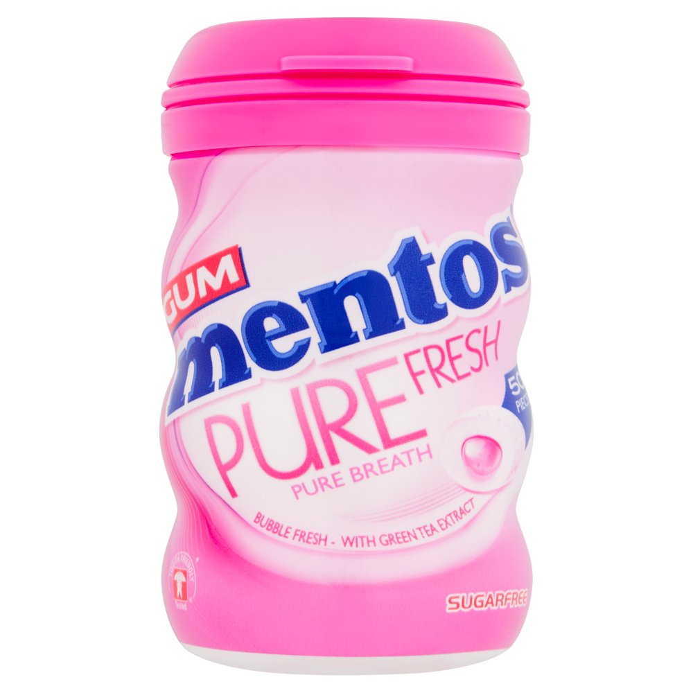 Mentos Gum Pure Fresh Pure Breath 50 Pieces 97g