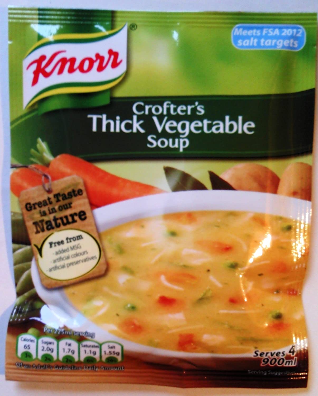 Knorr Crofters Vegetable Soup 75g Box of 9
