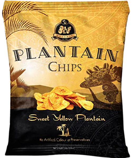 Olu Olu Plantain Chips Sweet 60g Box of 24