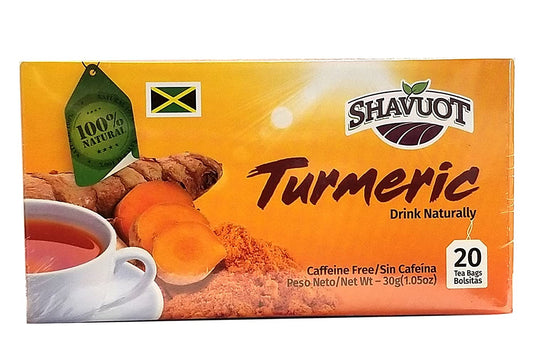 Shavuot Turmeric Tea 24's Box of 6