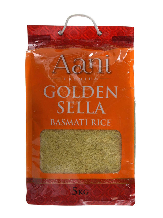 Aani Golden Sela basmati 5kg Box of 4