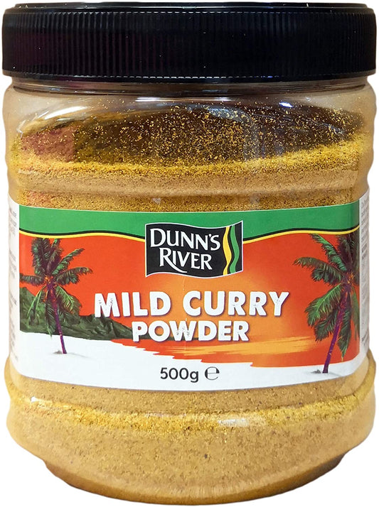 Dunn's River Mild Curry Powder 500g Box of 3
