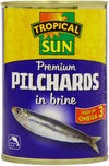 Tropical Sun Pilchards in Brine 425g Box of 6