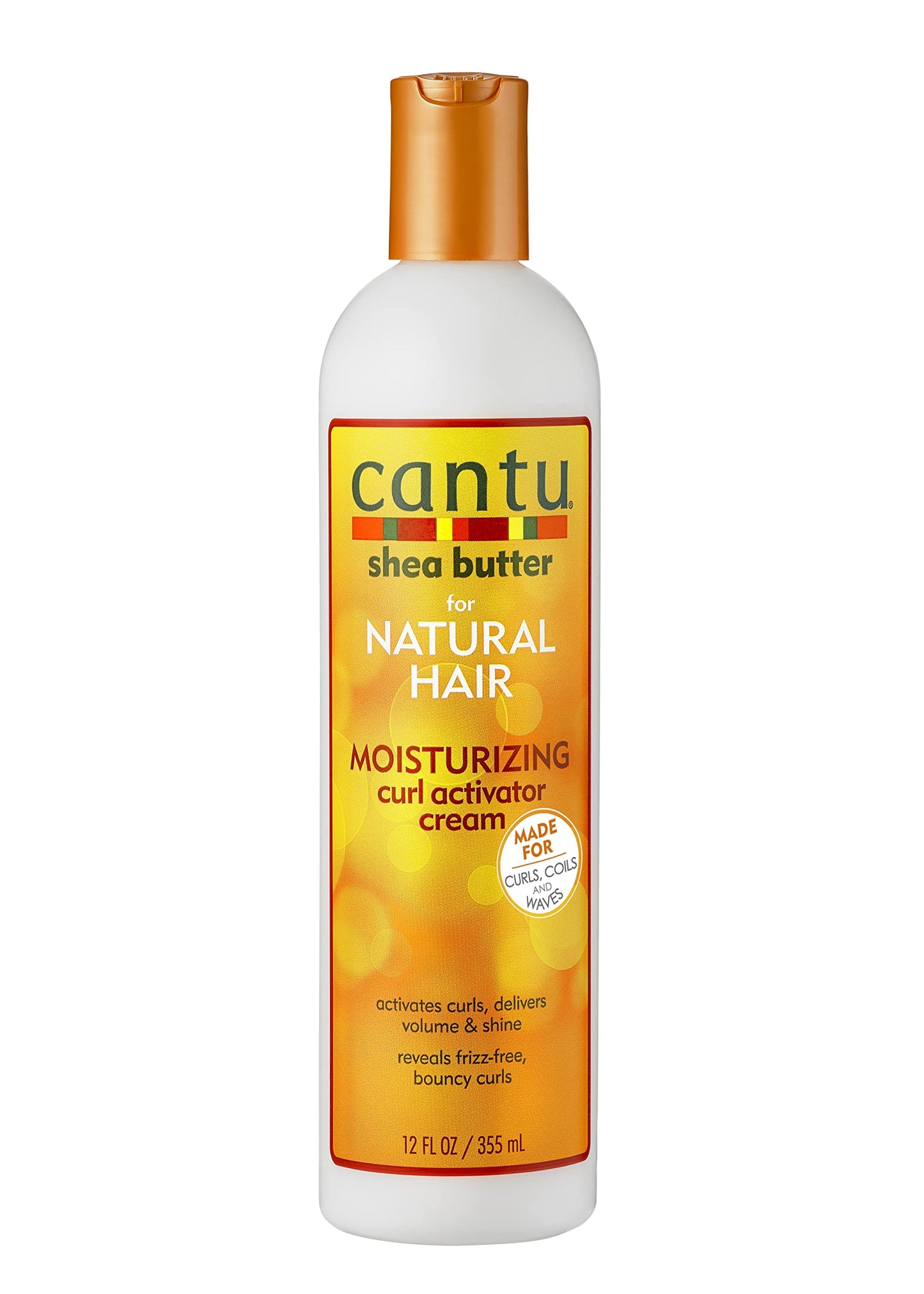 Cantu Shea Butter Natural Curl Activator Cream Bottle 12oz