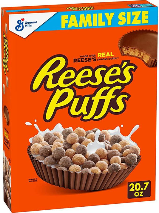 Reeses Peanut Puffs 325g Box of 12