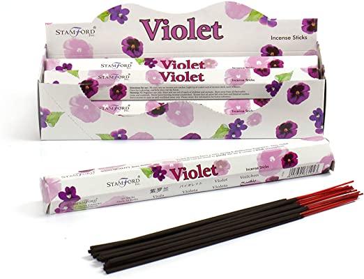 Stamford Violet Incense 20 Sticks Box of 6