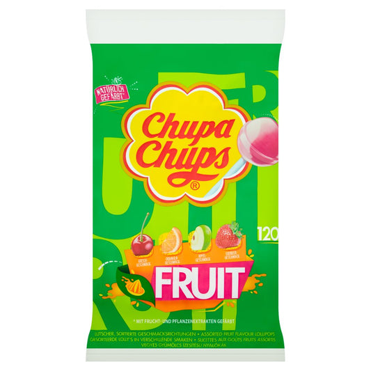 Chupa Chups 120 Fruit Lollipops