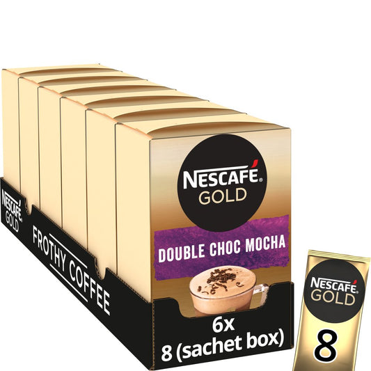 Nescafe Gold Double Choc Mocha 8 x 20.9g (167.2g)