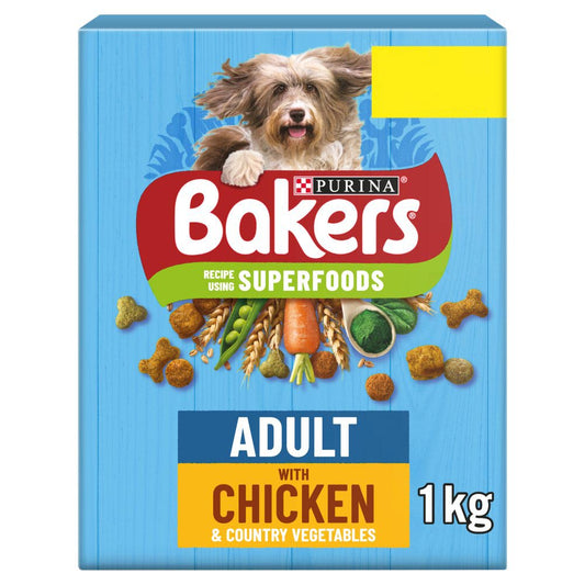 Bakers Adult with Tasty Chicken & Country Vegetables 1kg