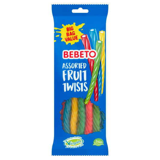 Bebeto Twisted Fruity Pencils 160g