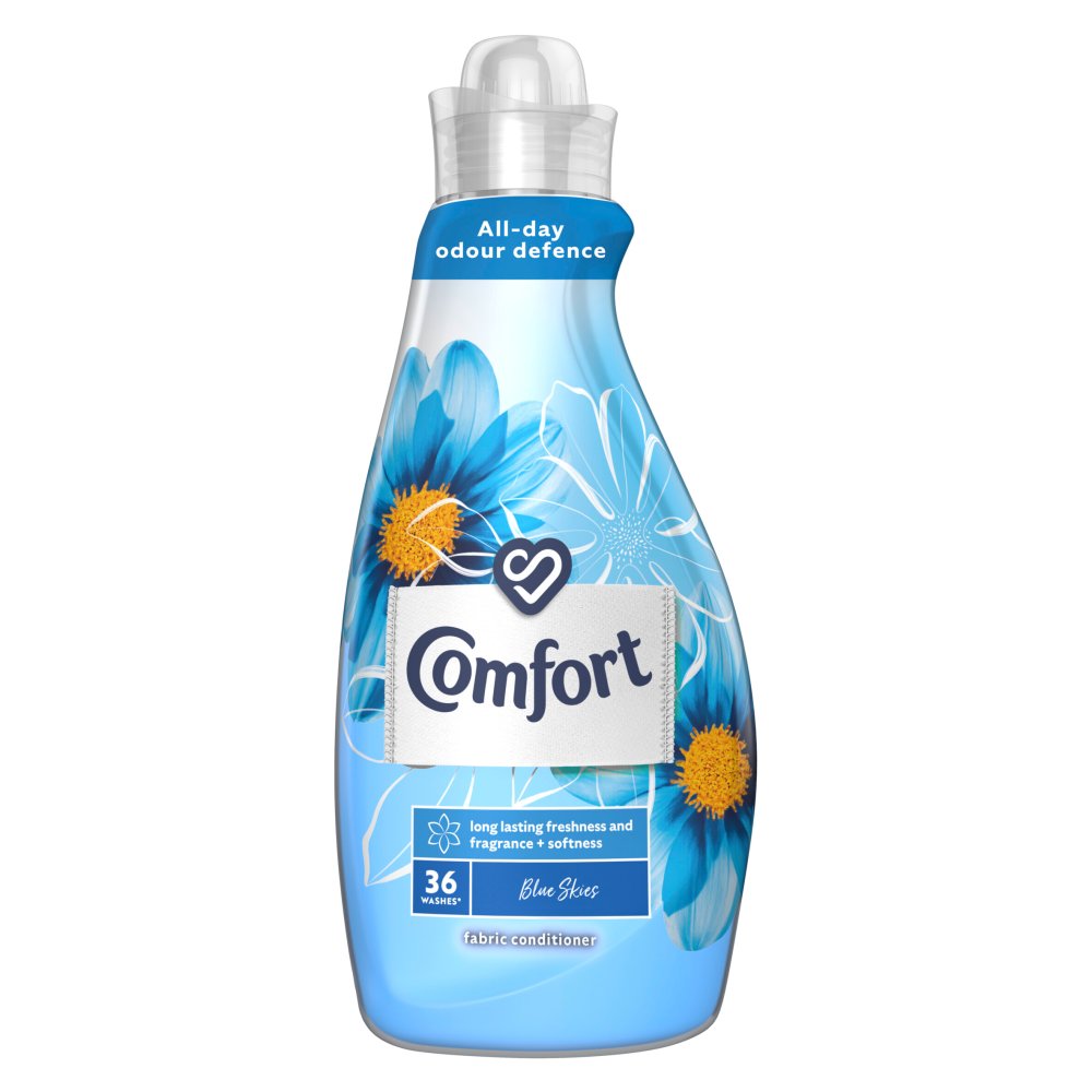 Comfort Fabric Conditioner Blue Skies 36 Wash 1.26L