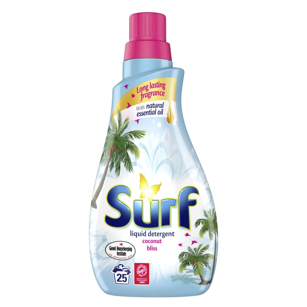 Surf Coconut Bliss Liquid Washing Detergent 25 Washes