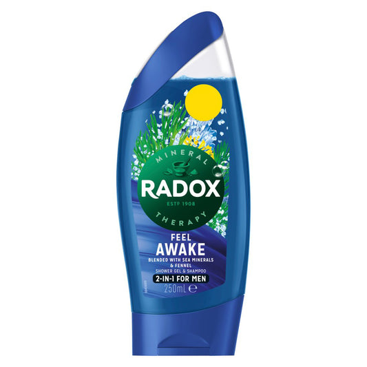 Radox Feel Awake 2-in-1 Shower Gel & Shampoo 225 ml