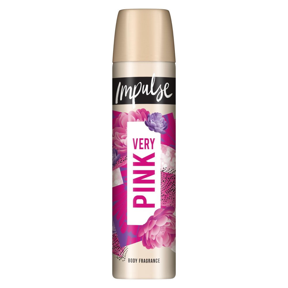 Impulse Very Pink Body Spray Deodorant 75 ml