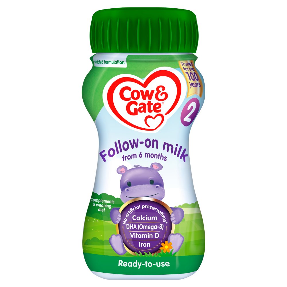 Cow & Gate 2 Follow-On Milk From 6 Months 200ml