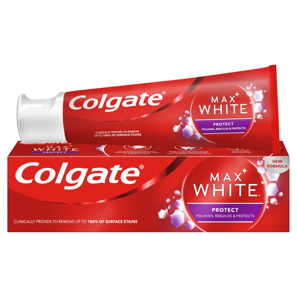 Colgate Max White Protect Whitening Toothpaste 75ml