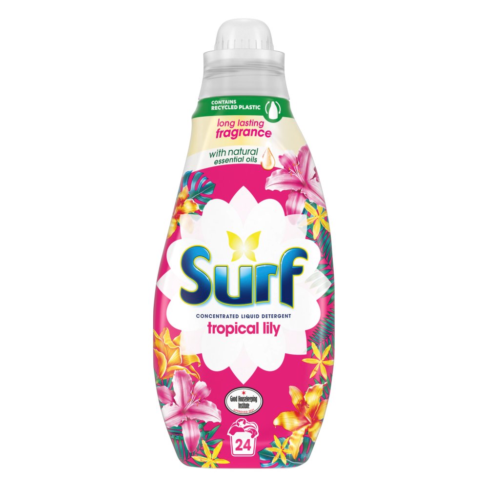 Surf Tropical Lily Concentrated Liquid Laundry Detergent 24 washes 648ml