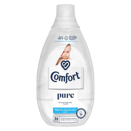 Comfort Ultra-Concentrated Fabric Conditioner Pure 36 Wash 540 ml