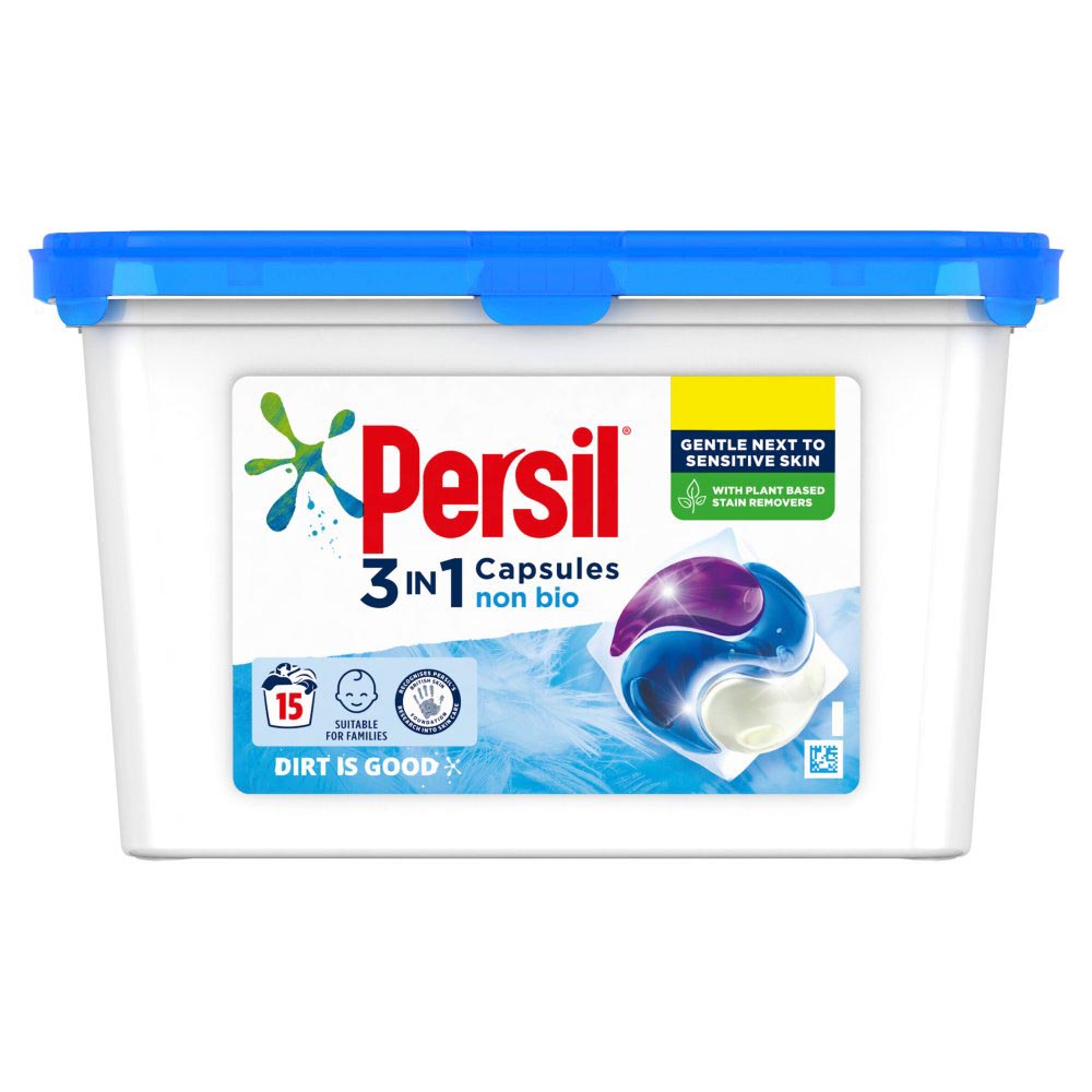 Persil Non Bio Laundry Washing Capsules 15 Wash