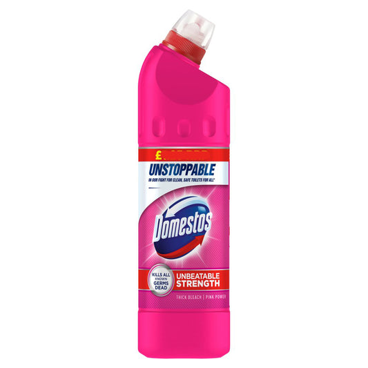 Domestos Pink Power Thick Bleach 750 ml