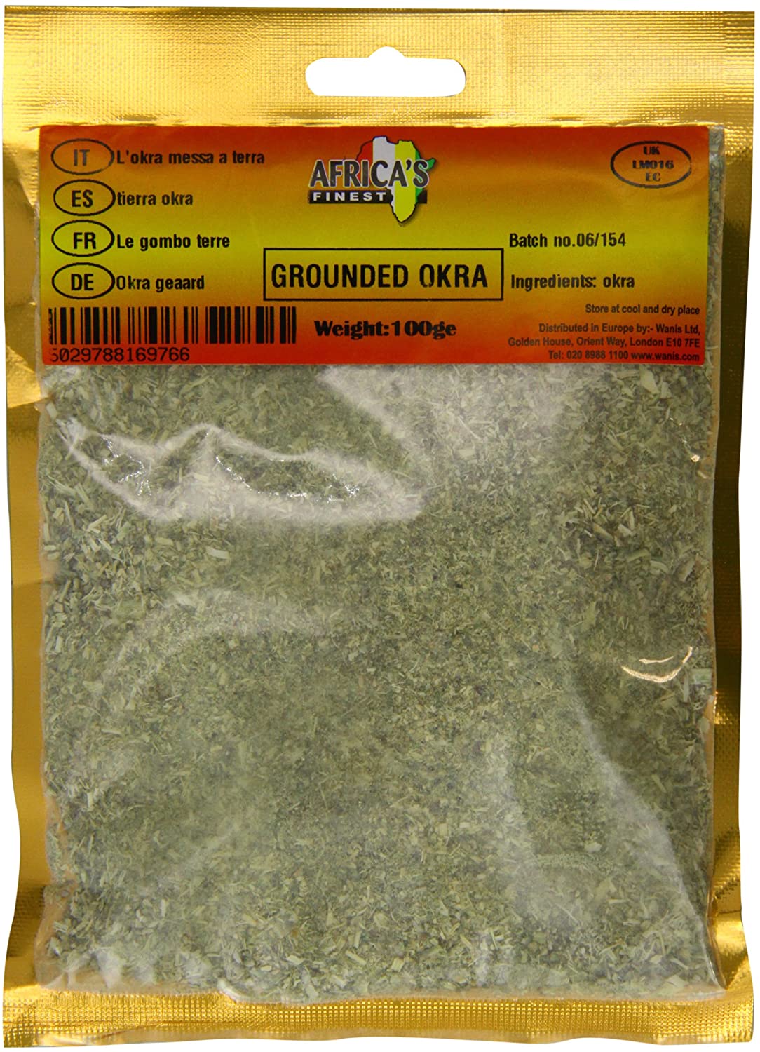 Africa’s Finest Ground Okra 100g