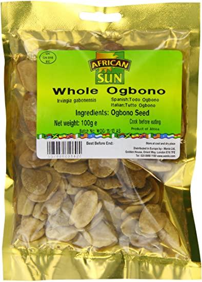 African Sun Whole Ogbono 70g Box of 10