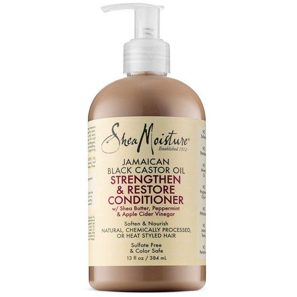 Shea Moisture Jamaican Black Castor Oil Rinse Out Conditioner 13oz