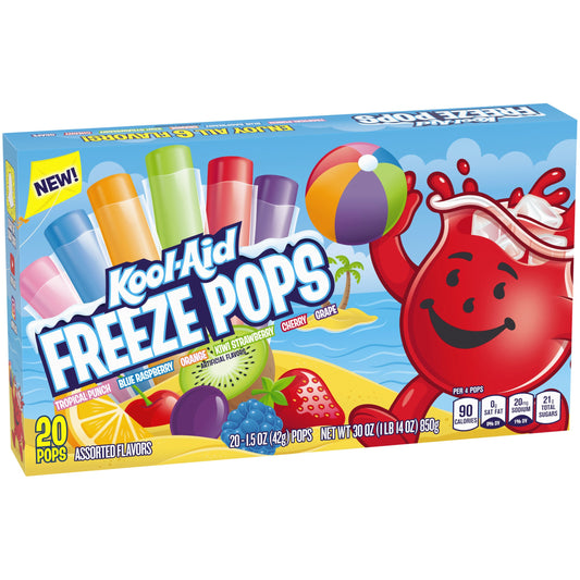 Kool Aid Freez Pops 20 Box of 12