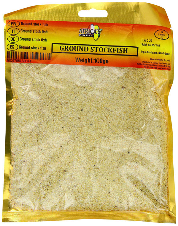 Africas Finest Ground Stockfish, 100g