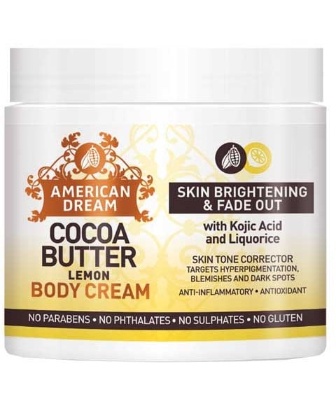 American Dream Cocoa Butter Lemon Body Cream