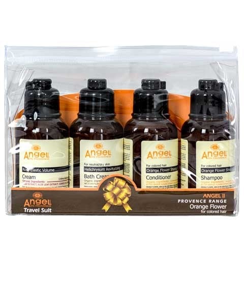 Provence Range Orange Flower Travel Kit