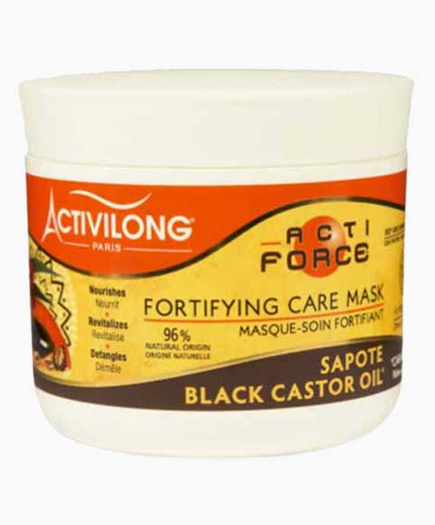 Acti Force Black Castor Oil Fortifying Care Mask