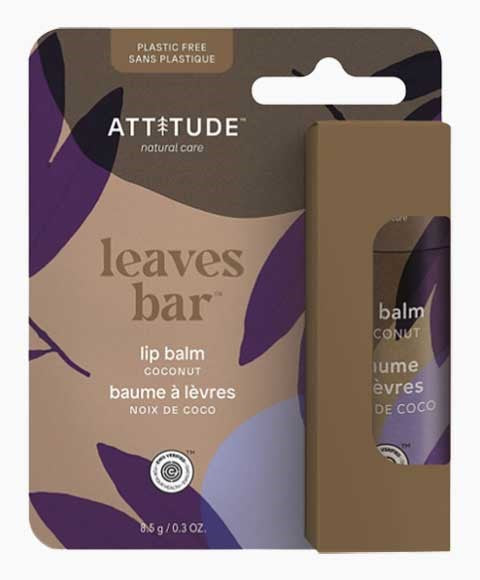 Attitude Leaves Bar Coconut Lip Balm