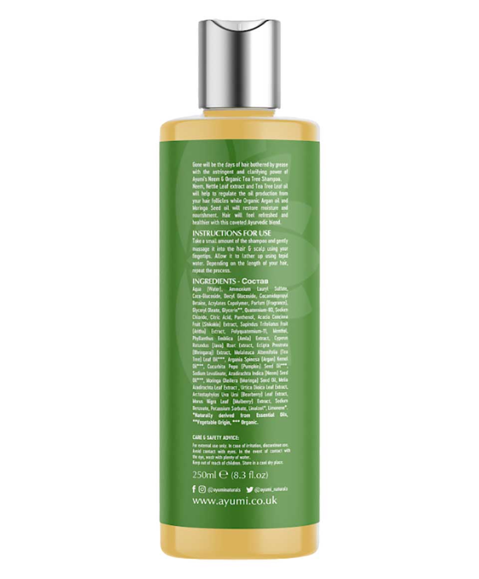 Ayumi Naturals Neem And Moringa Shampoo