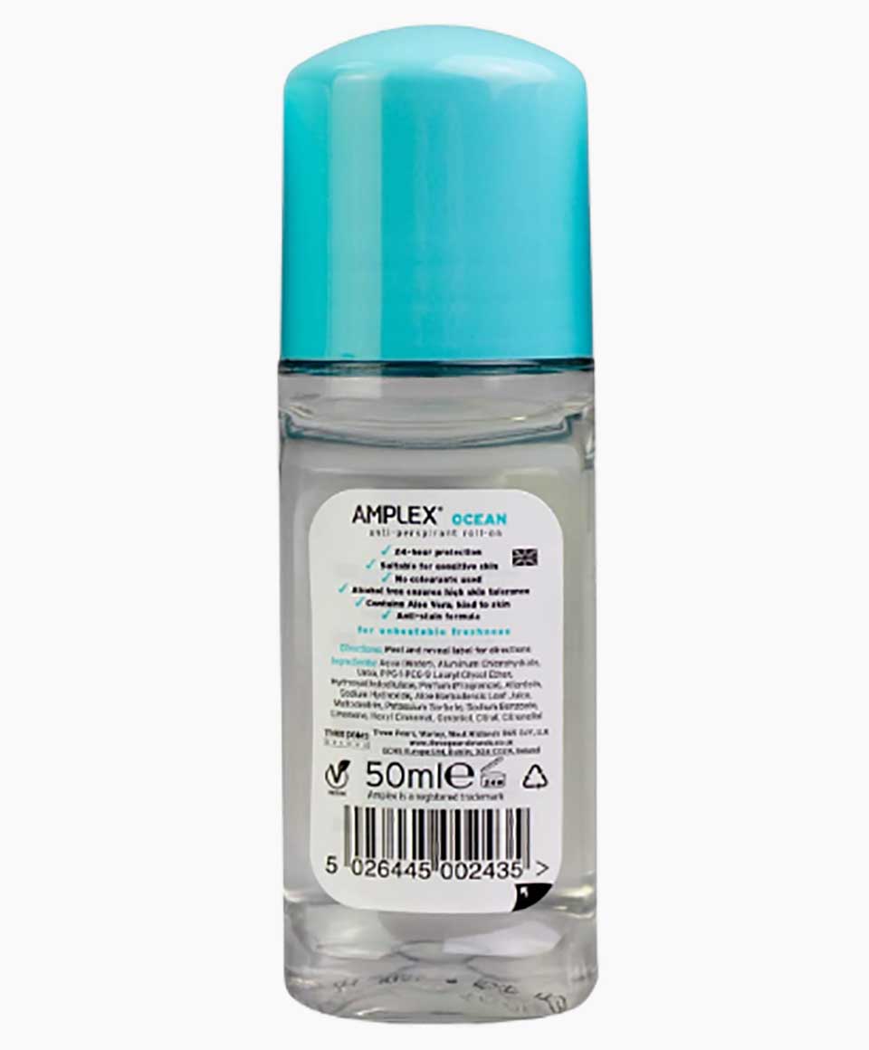 Amplex Ocean Anti Perspirant Deodorant Roll On