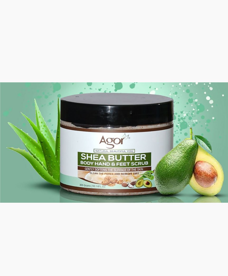 Agor Shea Butter Body Hand And Feet Scrub