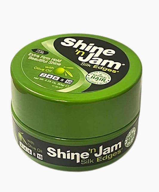 Ampro Shine N Jam Silk Edges With Olive Oil