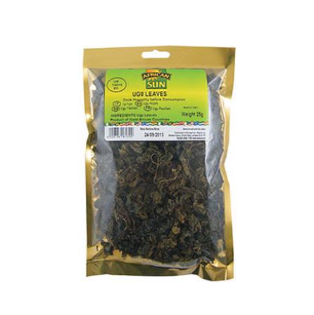 African Sun Ugu Leaves 25g Box of 10