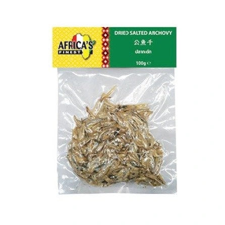 Africa’s Finest Dried Salted Anchovy Raw 100g