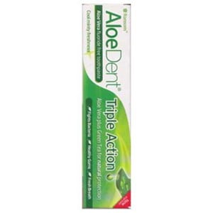 Aloedent Triple Action Fluoride Free Toothpaste