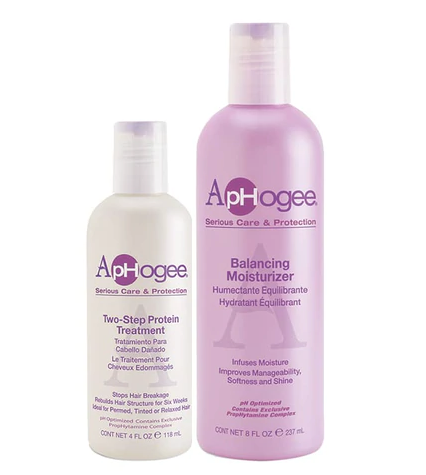 Aphogee Protein Treatment | Balancing Moisturizer Combo Pack