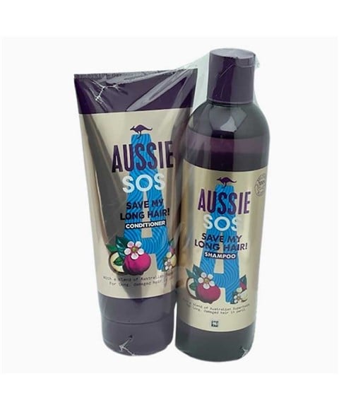 Aussie SOS Save My Long Hair Shampoo And Conditioner Combo Pack